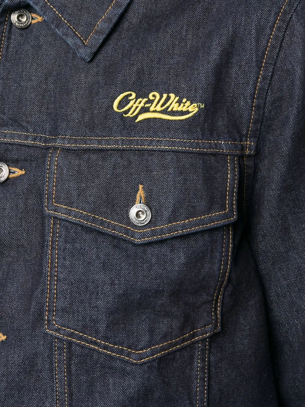 Off-White Wave Off Denim Jacket - image 7