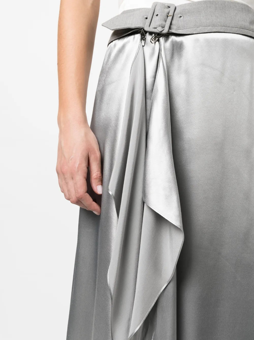 Fendi Satin Skirt - image 7