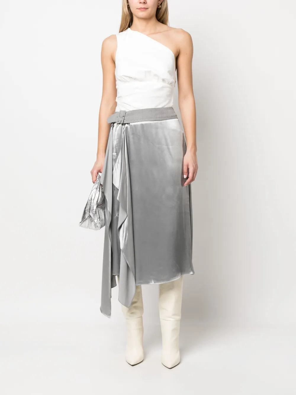 Fendi Satin Skirt - image 2