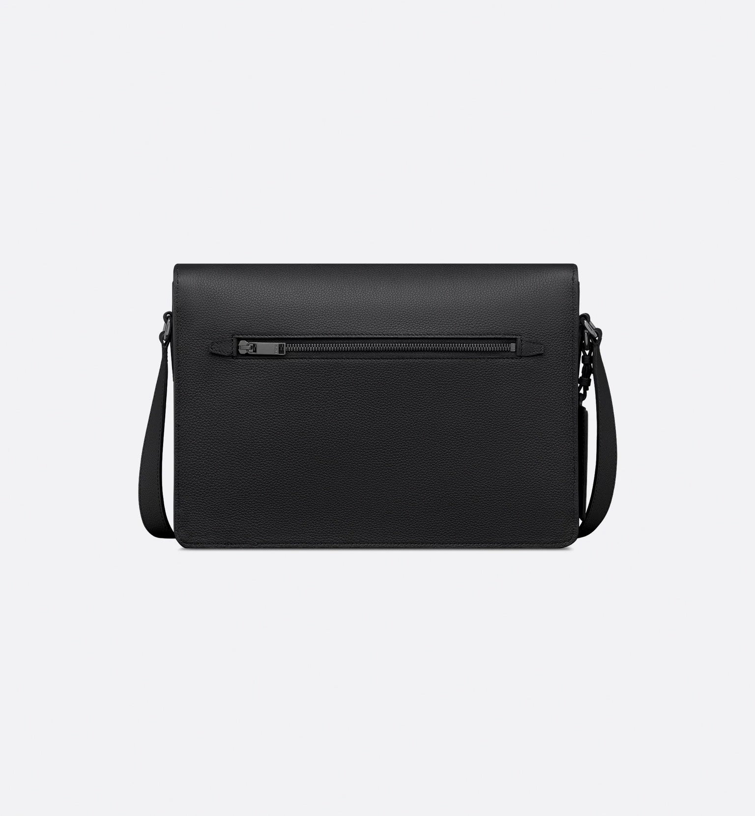 Dior Minimal CD Logo Leather Messenger Bag (Black) - image 6