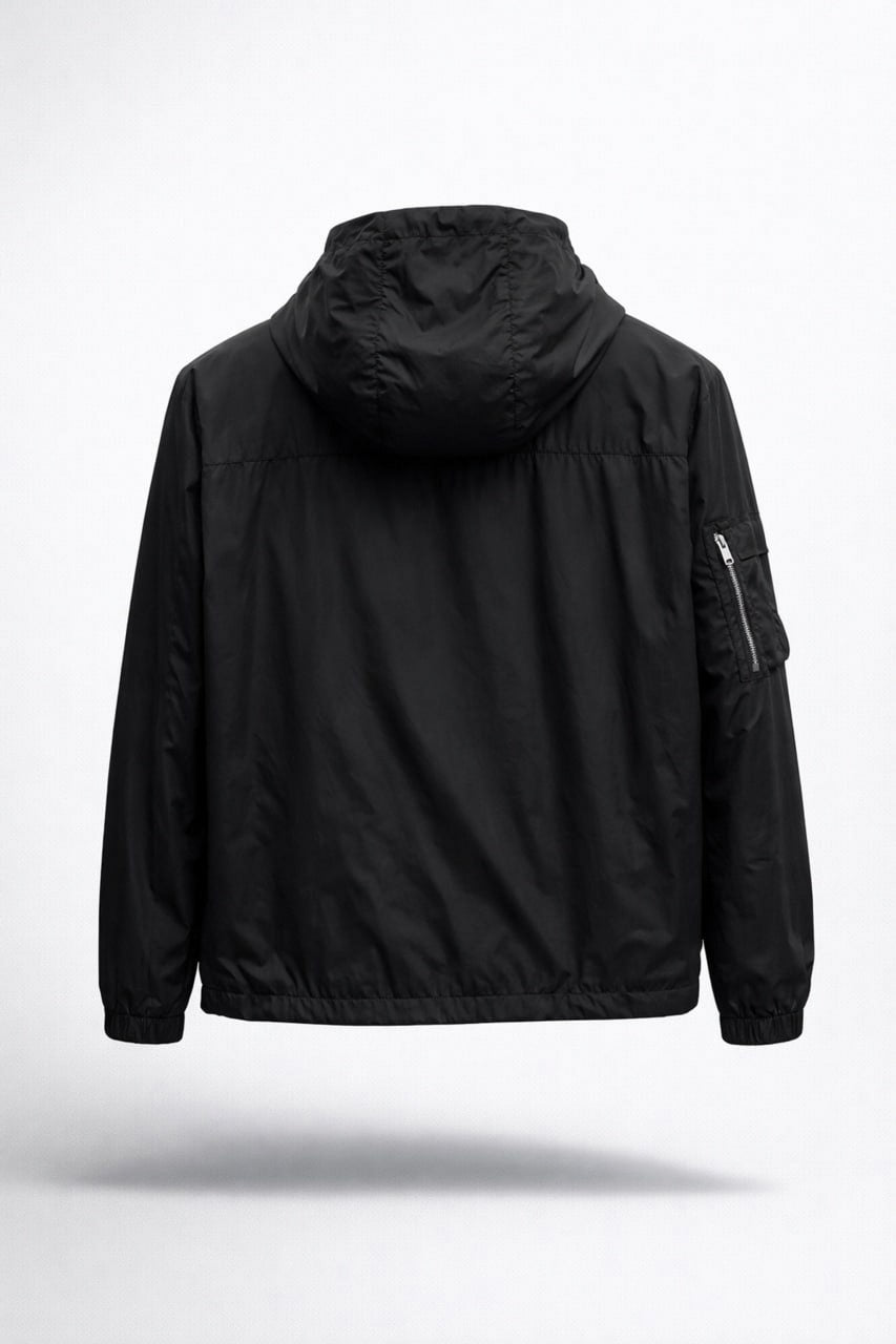 Prada Re-Nylon Hooded Zip Jacket - image 2