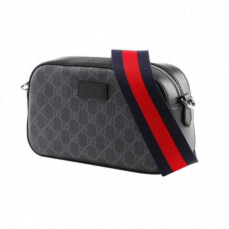 Gucci Black Canvas Crossbody Bag - image 3