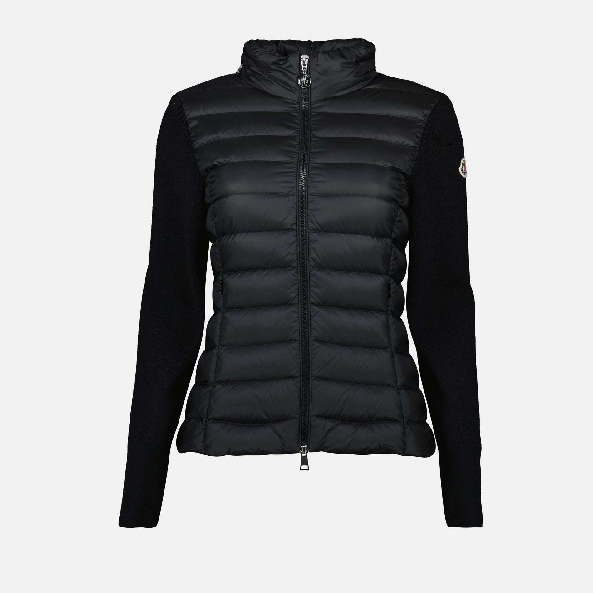 Moncler Hybrid Knit Down Jacket