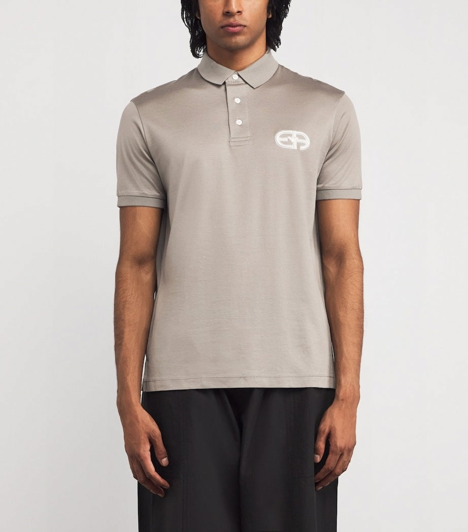 Emporio Armani Embroidered-Logo Polo Shirt - image 4