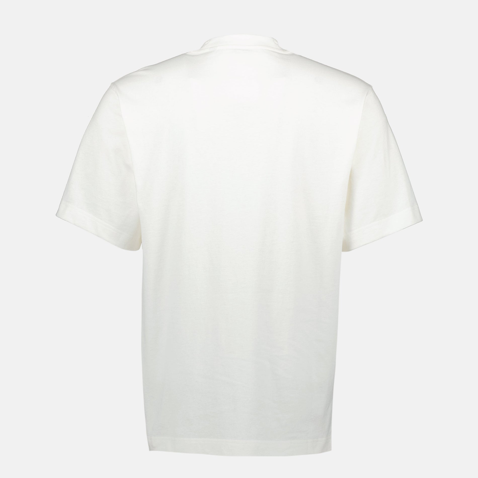 Burberry White EKD Embroidered T-Shirt - image 5