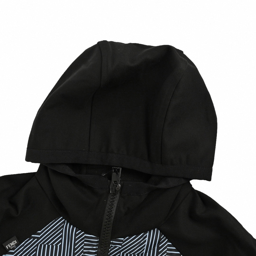 Fendi Geometric FF Hooded Jacket - image 7
