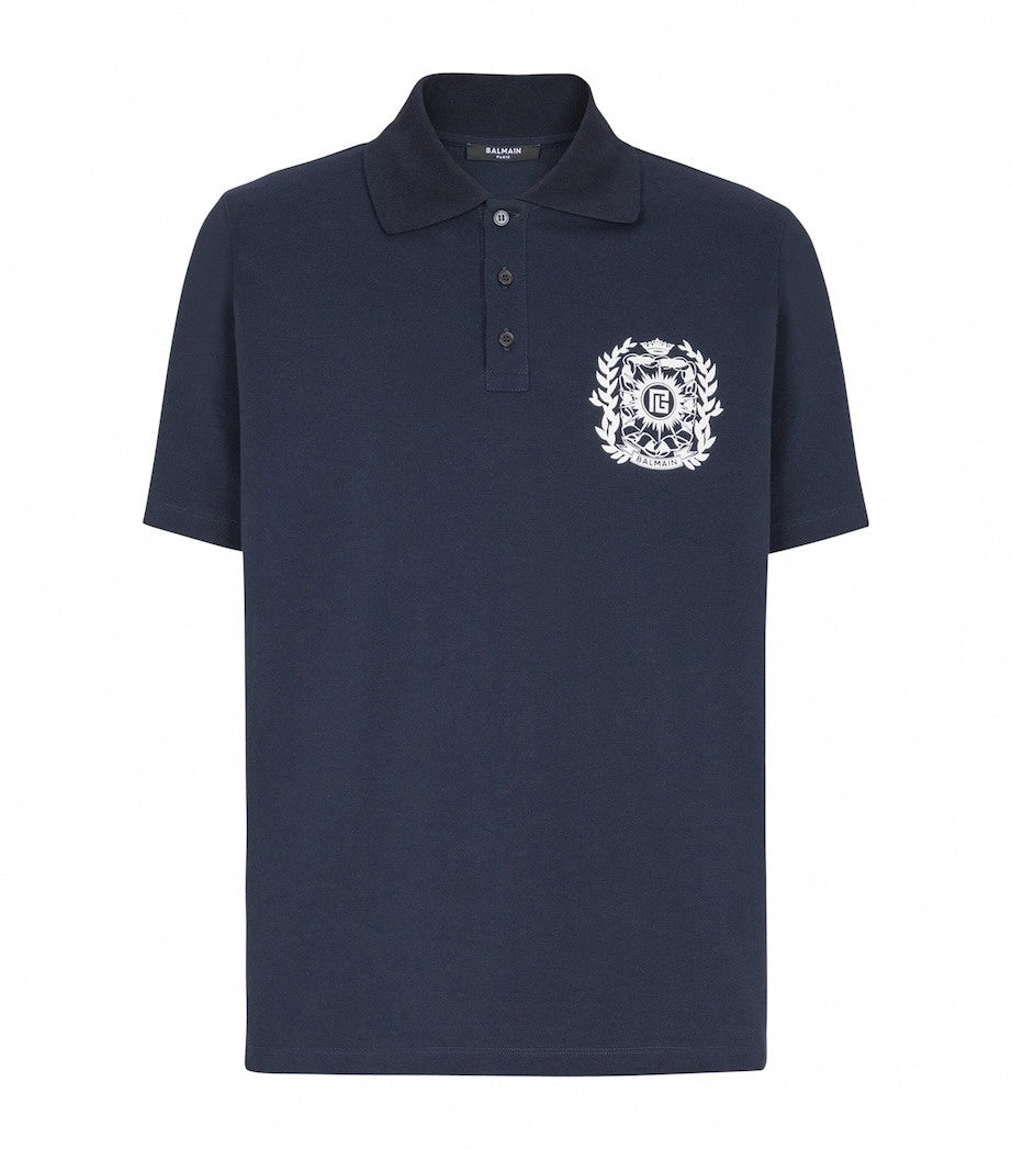 Crest Cotton Polo Shirt