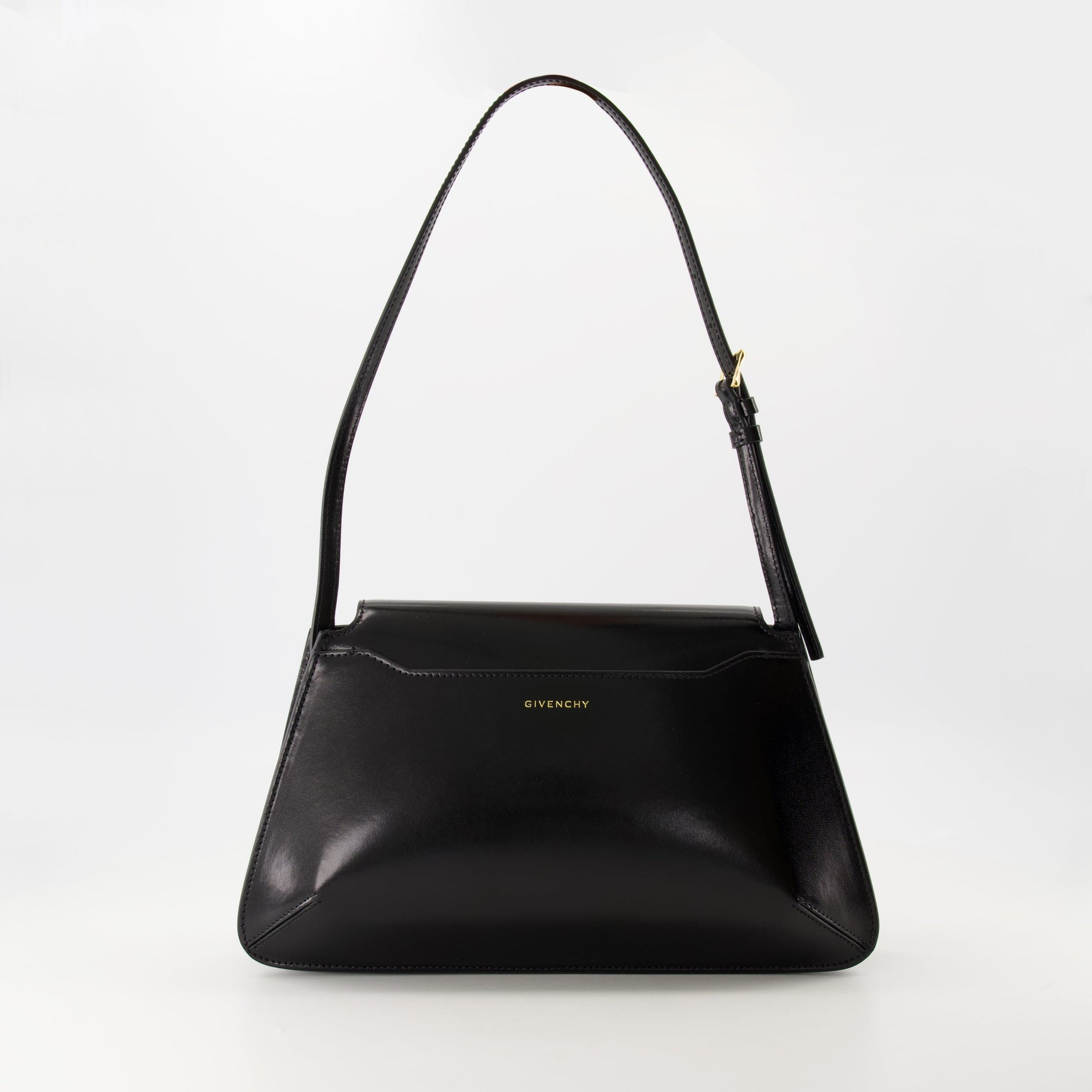 Givenchy Black Leather 4G Logo Shoulder Bag - image 2