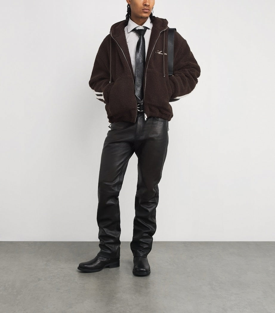 Amiri Fleece Bones Zip Hoodie - image 3