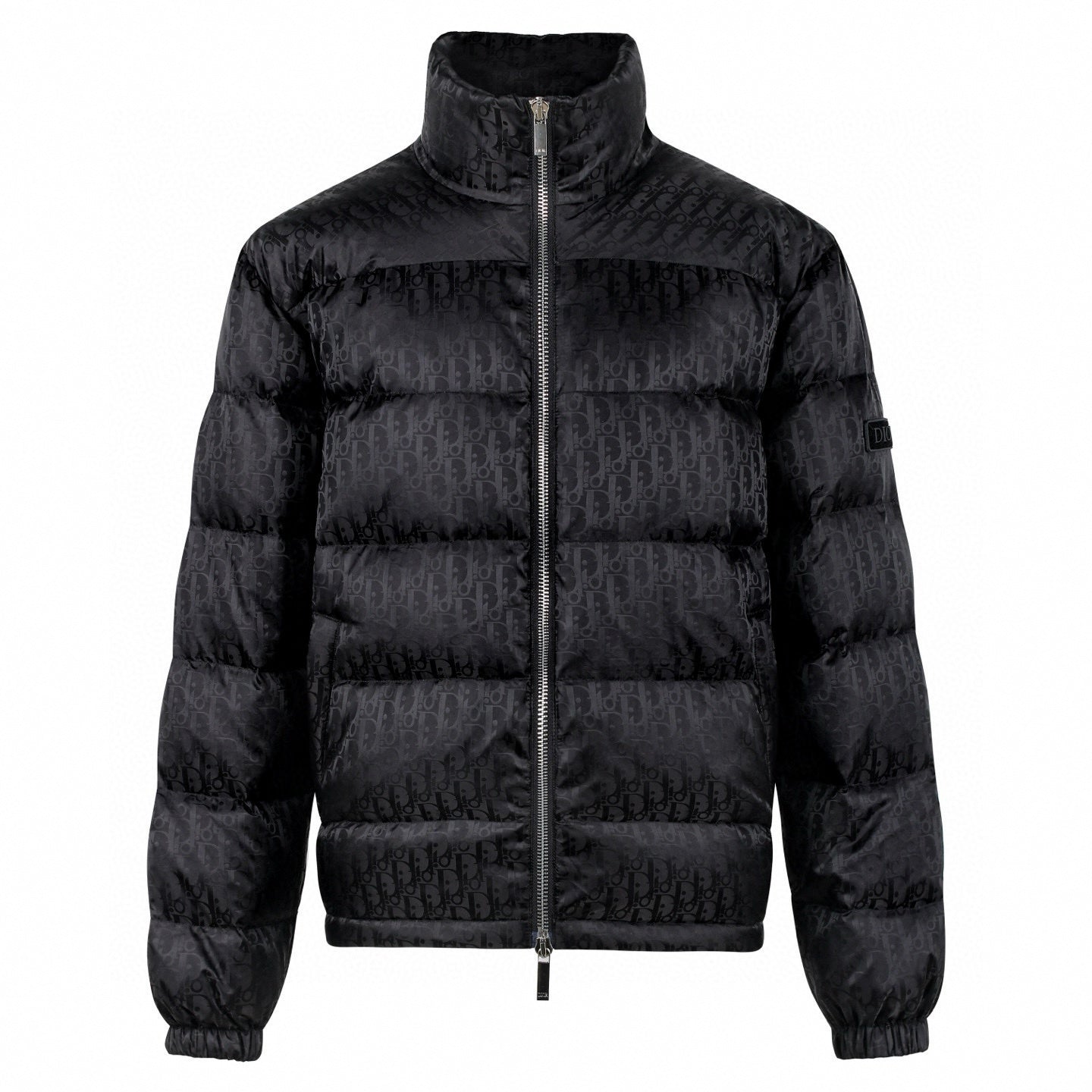 Dior Oblique Quilted Down Jacket – Black