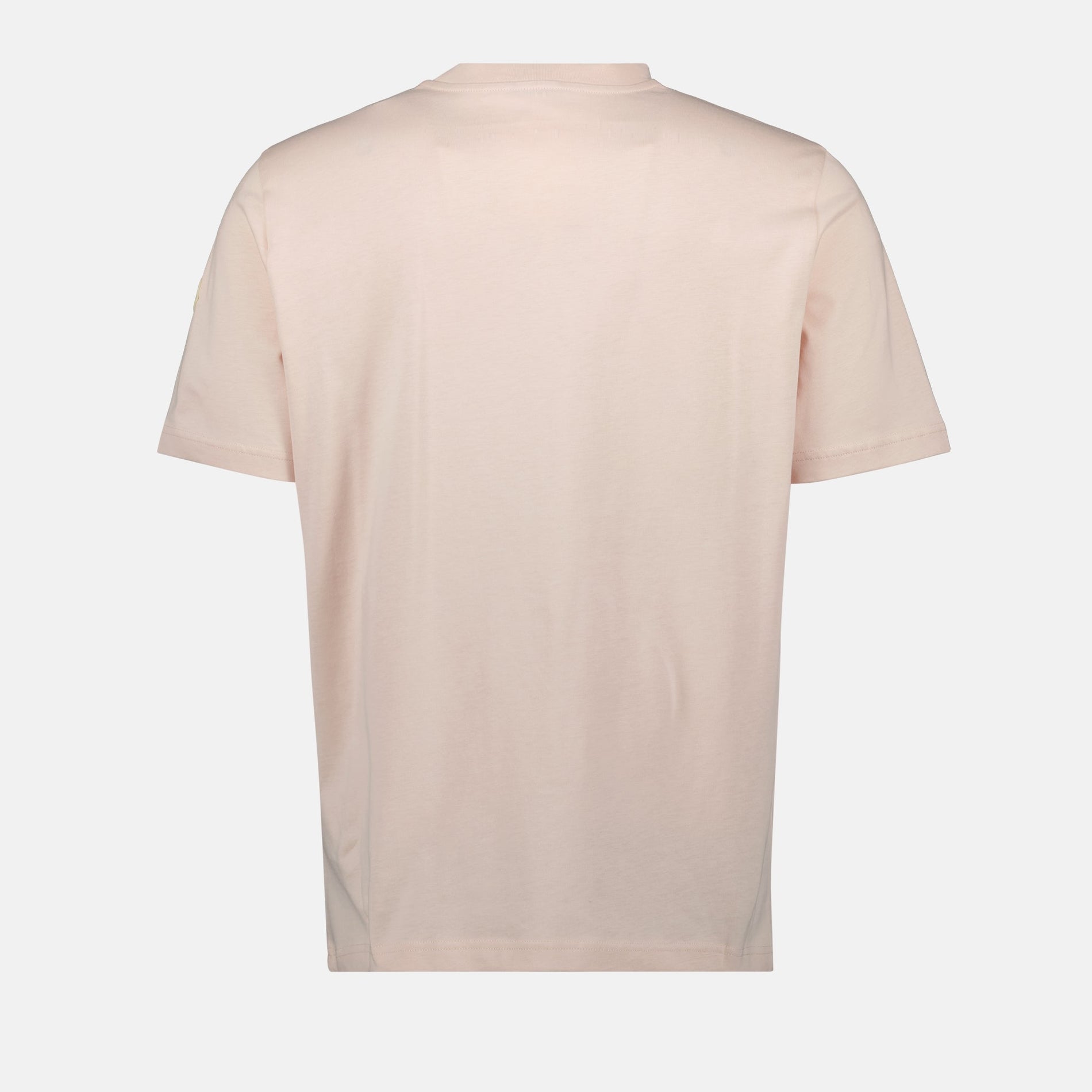 Moncler Light Pink Embroidered Logo T-Shirt - image 4