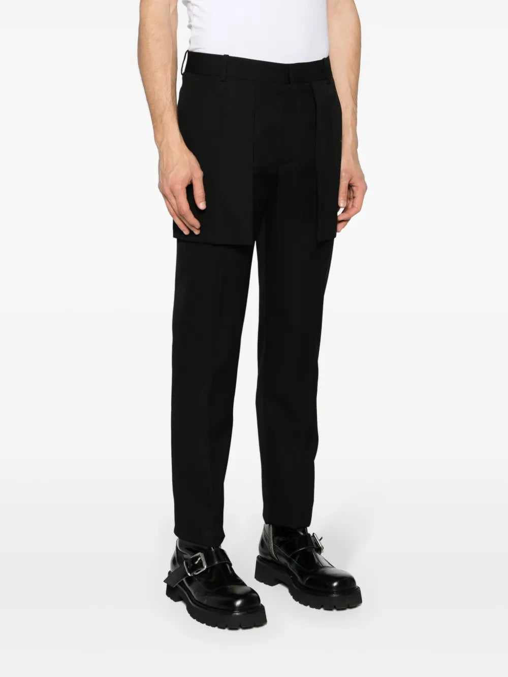Alexander McQueen Pants with Visible Pockets - image 3