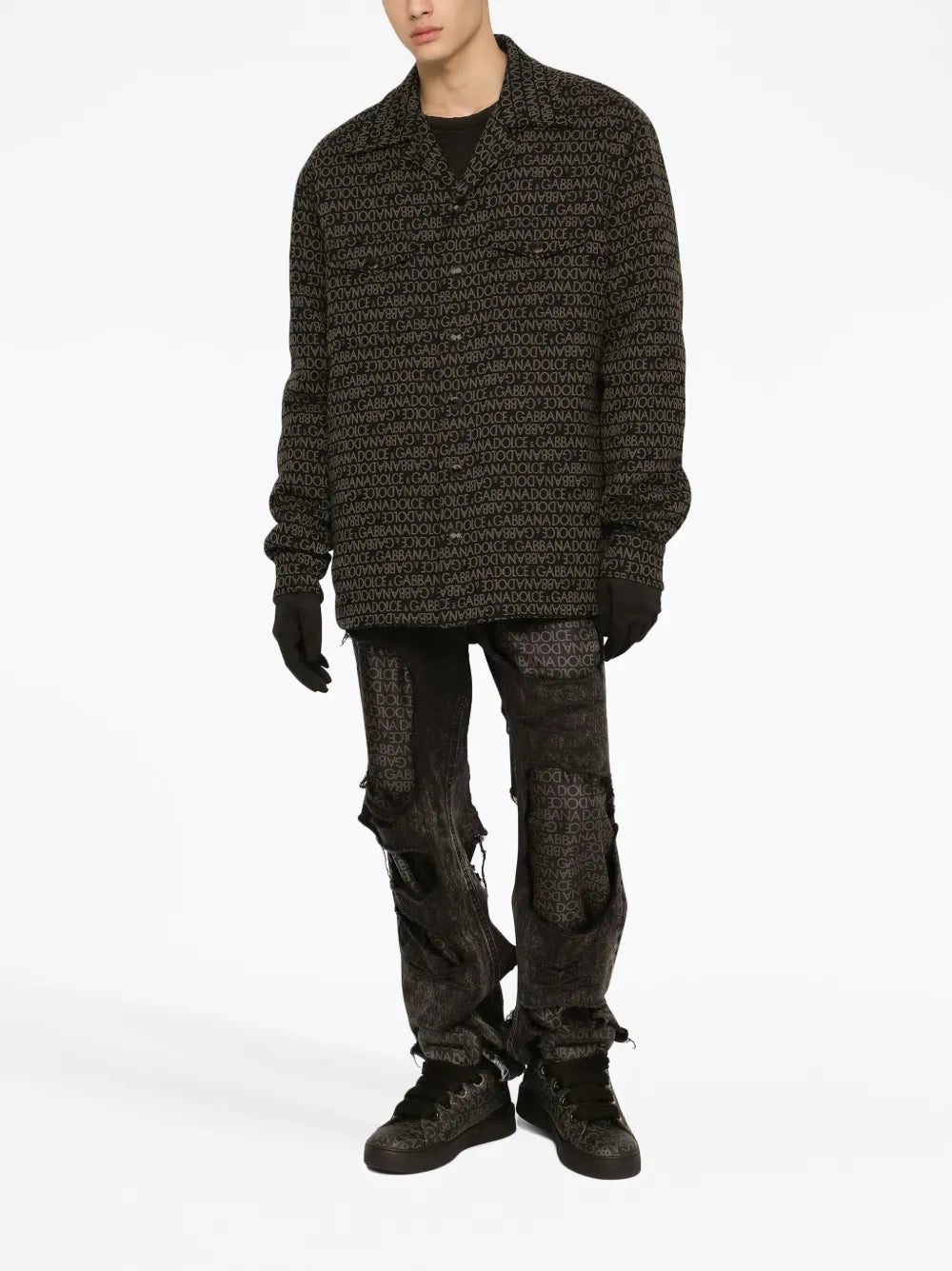 Dolce & Gabbana Monogrammed Shirt - image 3