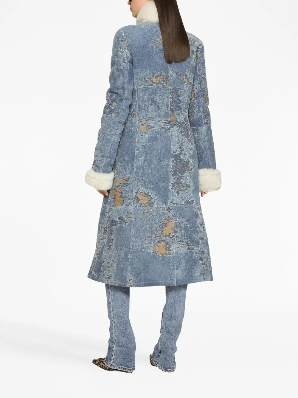 Dolce & Gabbana Flared Light Wash Denim Jeans - image 6