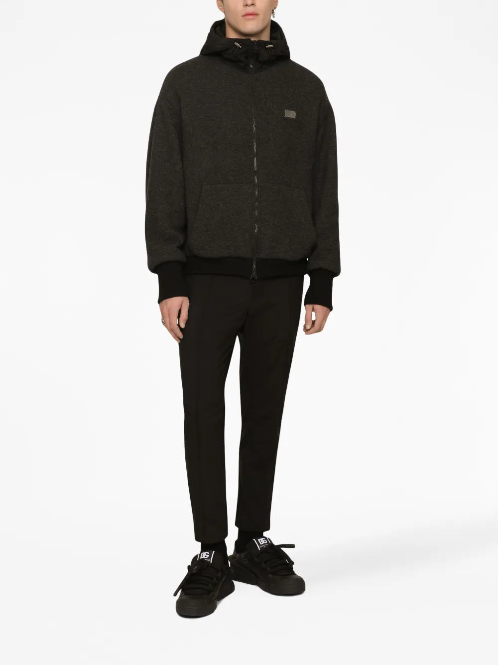 Dolce & Gabbana Logo Plaque Bomber - image 3