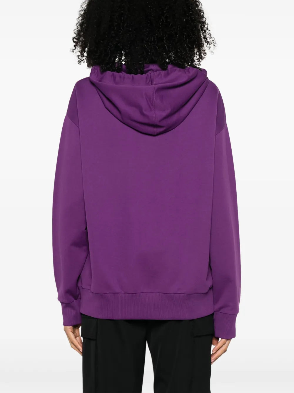 Moncler Embroidered Logo Hoodie – Purple - image 6