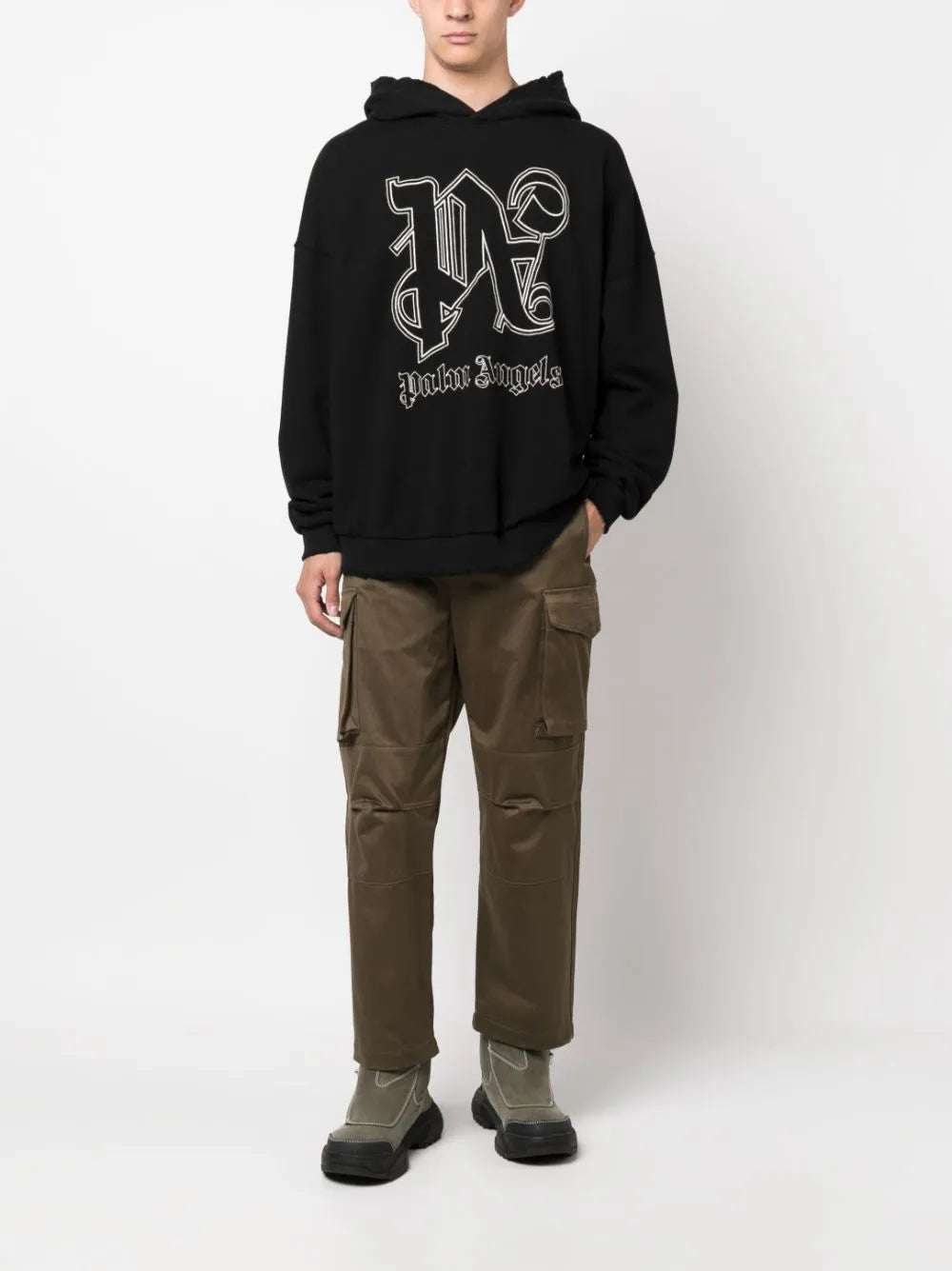 Palm Angels PA Monogram Hoodie - image 2