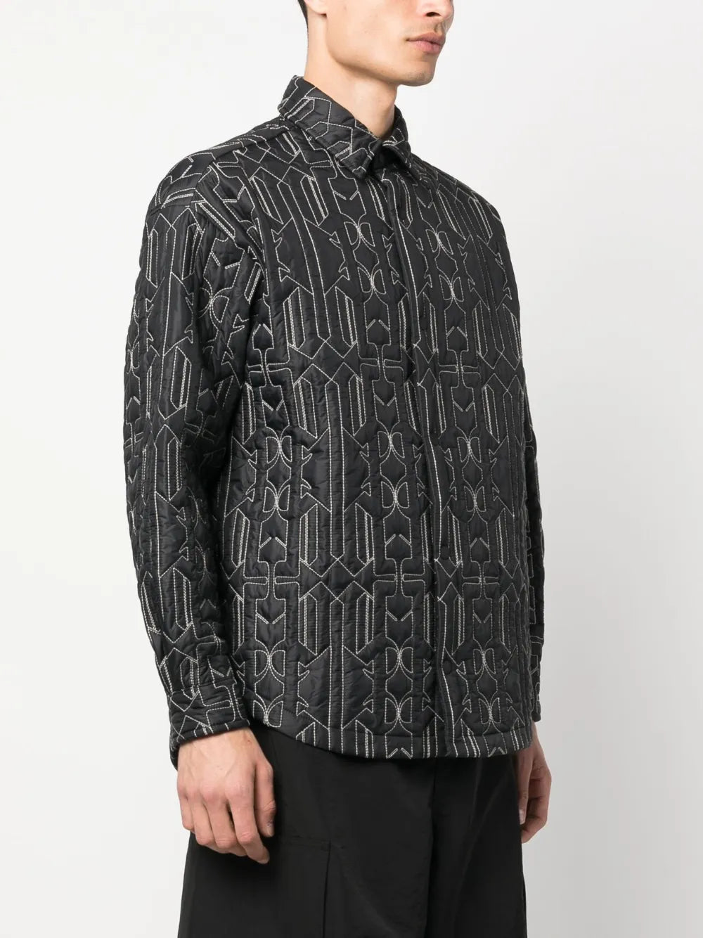 Palm Angels Quilted Shirt - image 3