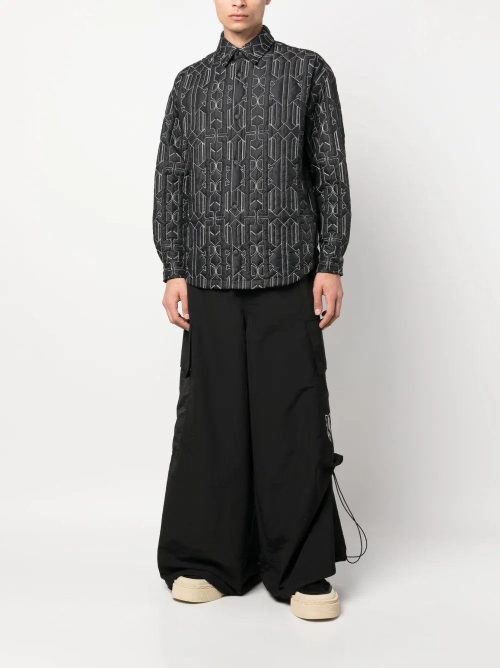 Palm Angels Quilted Shirt - image 2