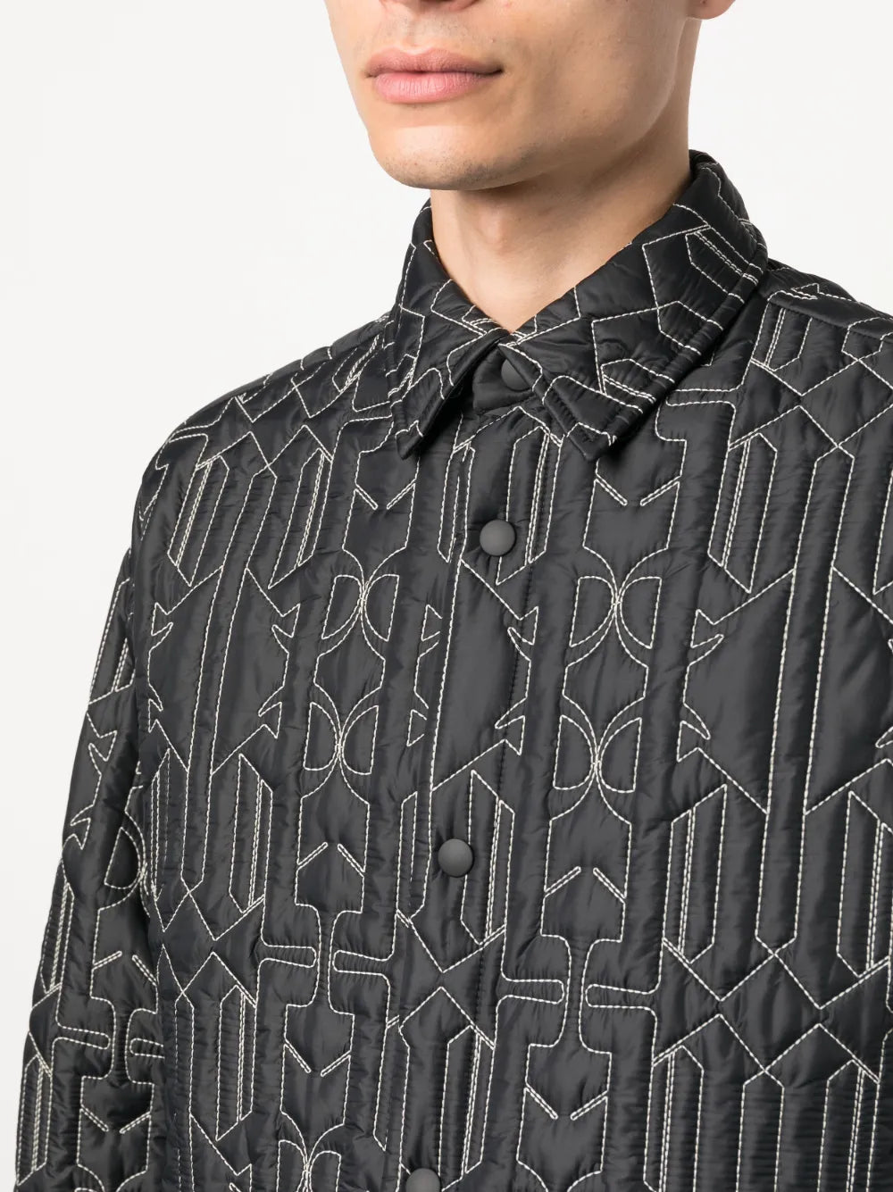 Palm Angels Quilted Shirt - image 7
