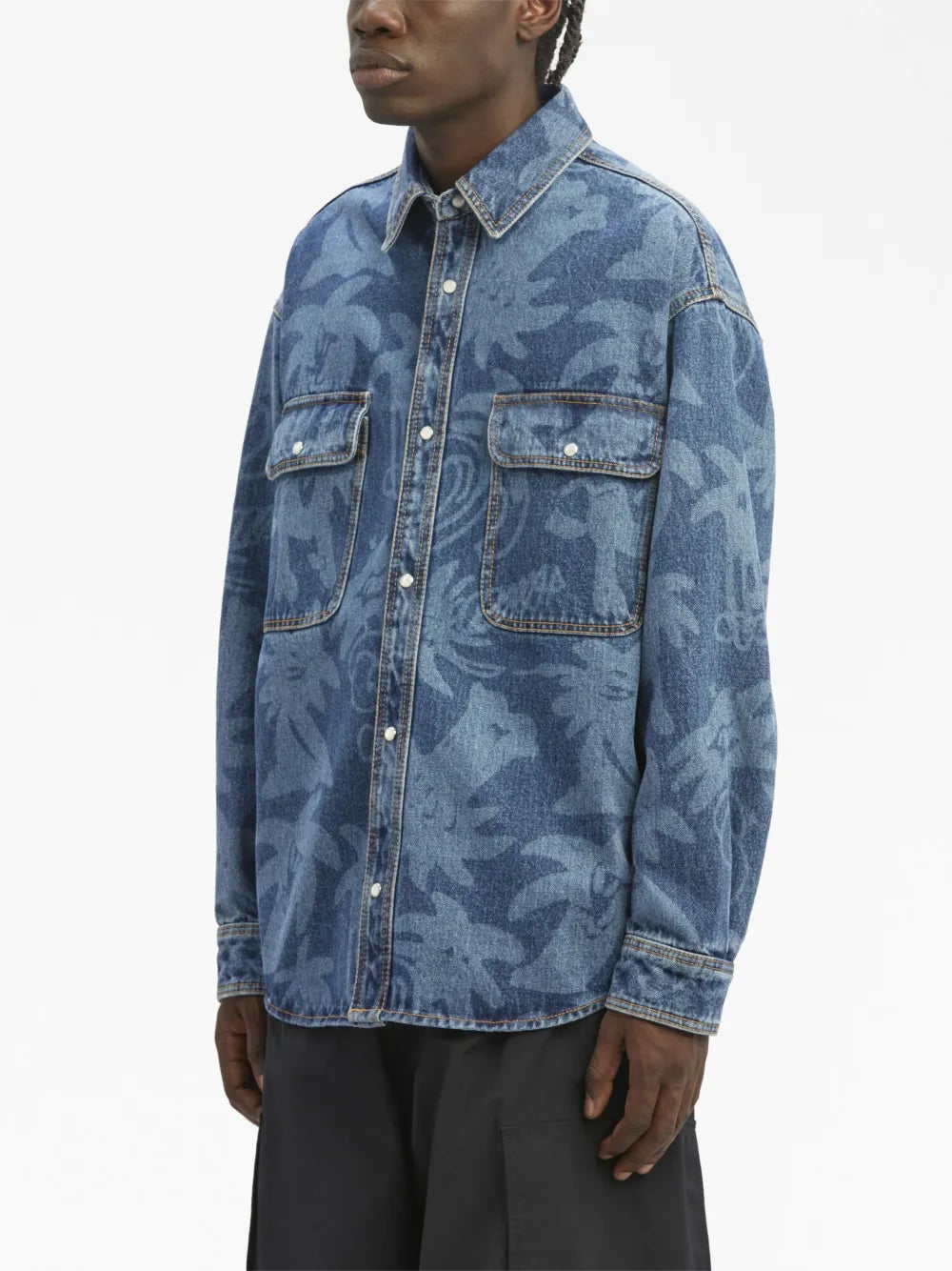 Palm Angels Palmity Denim Shirt - image 7
