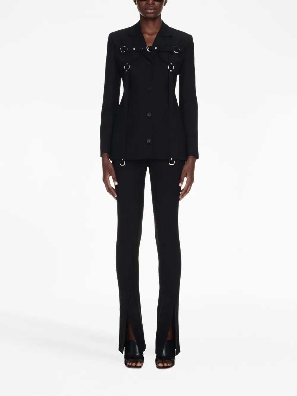 Off-White Harness-Detail Tailored Blazer Dress - image 2