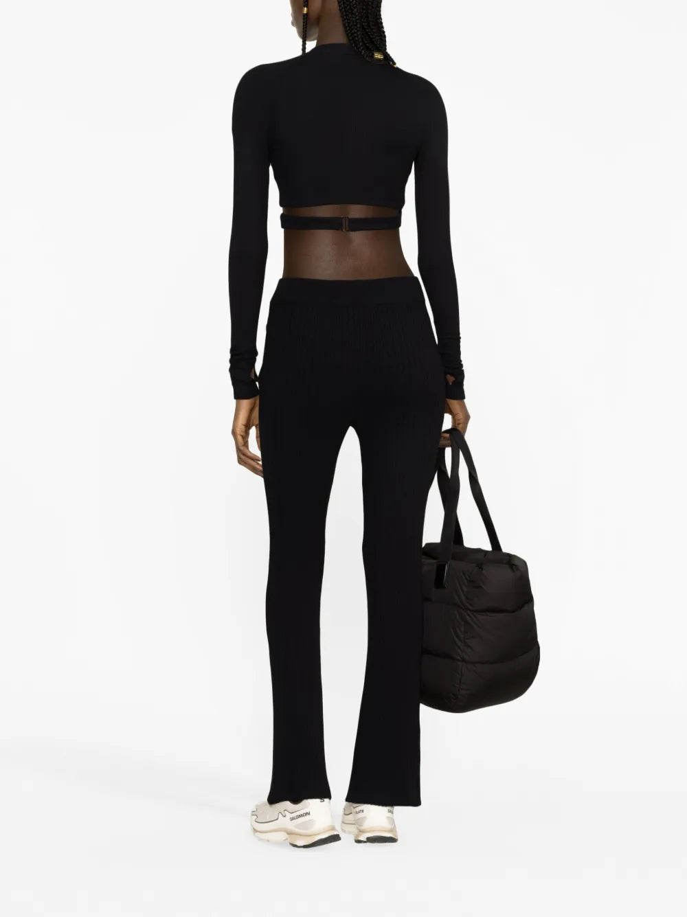 Moncler Ribbed Knit Flared Pants - image 6