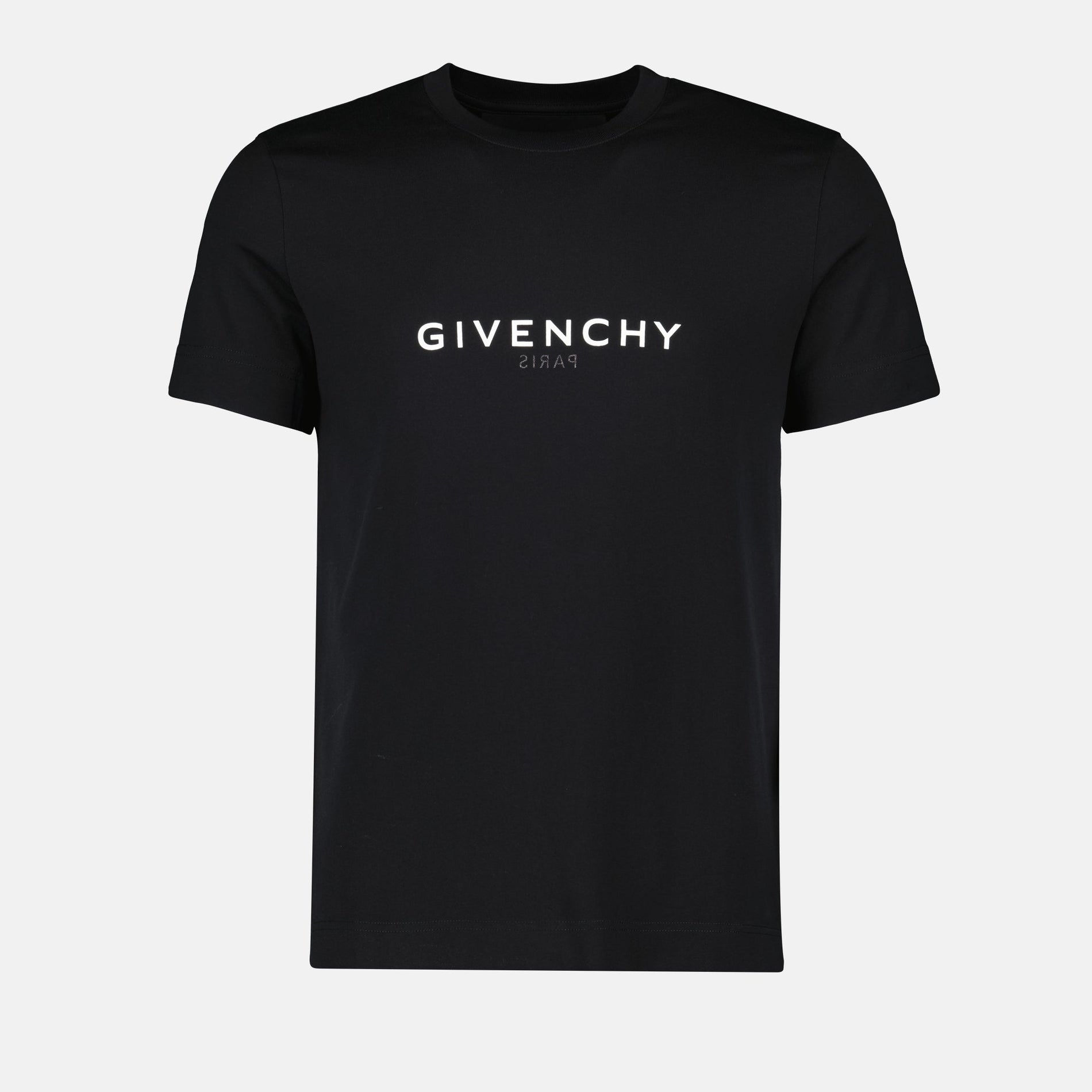 Givenchy Black Logo Cotton T-Shirt