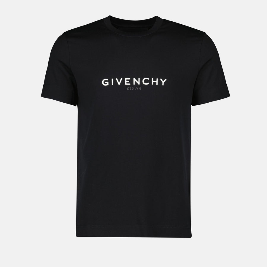 Givenchy Black Logo Cotton T-Shirt