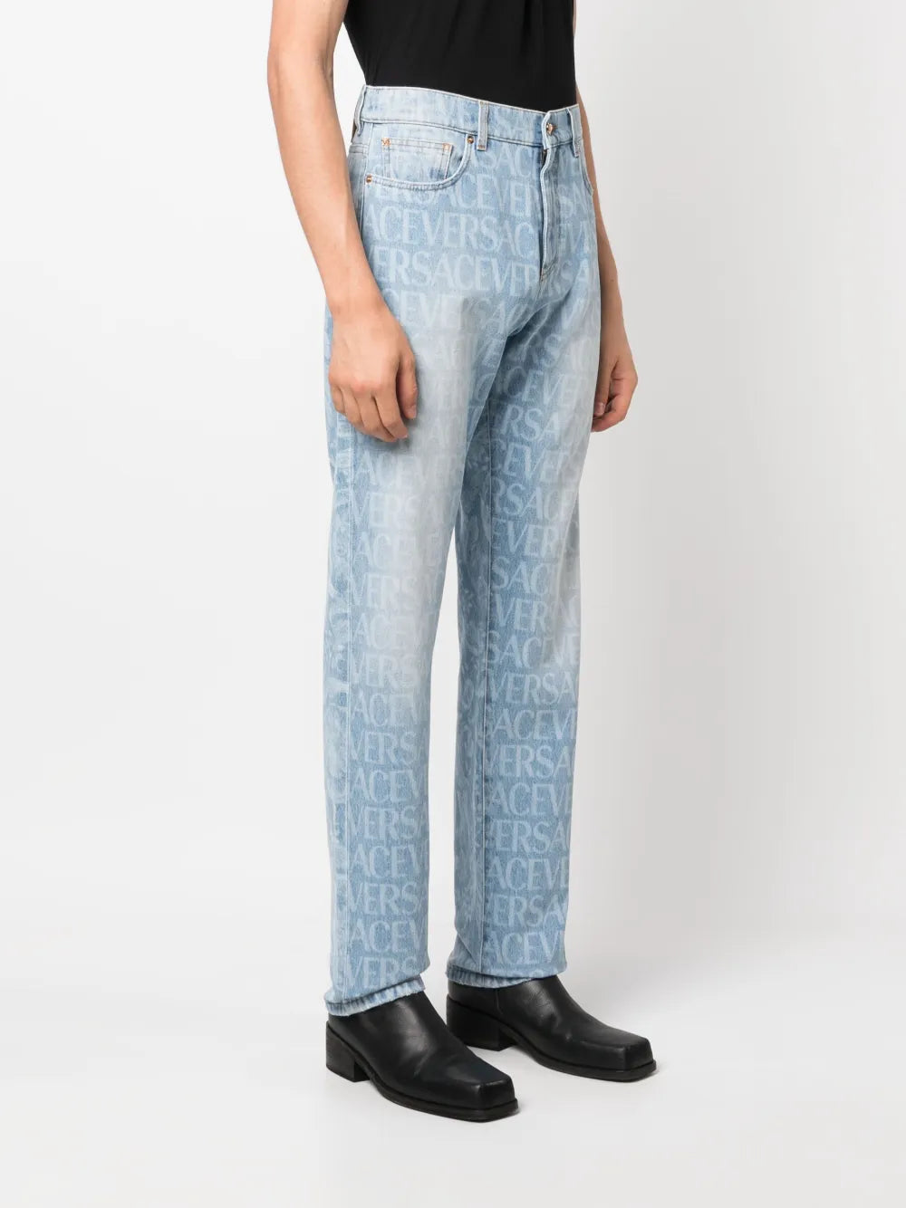 Versace Versace Allover Jeans - image 3