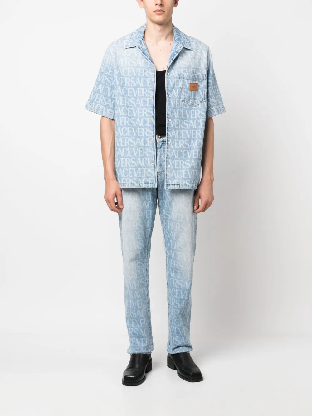 Versace Versace Allover Jeans - image 2