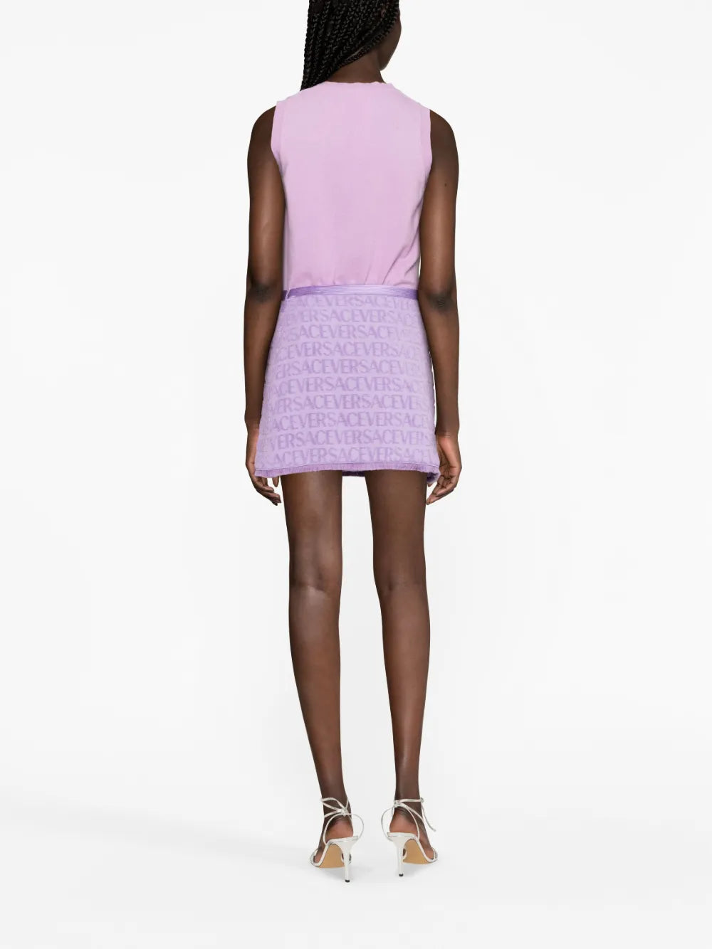 Versace Versace Allover Mini Skirt - image 3