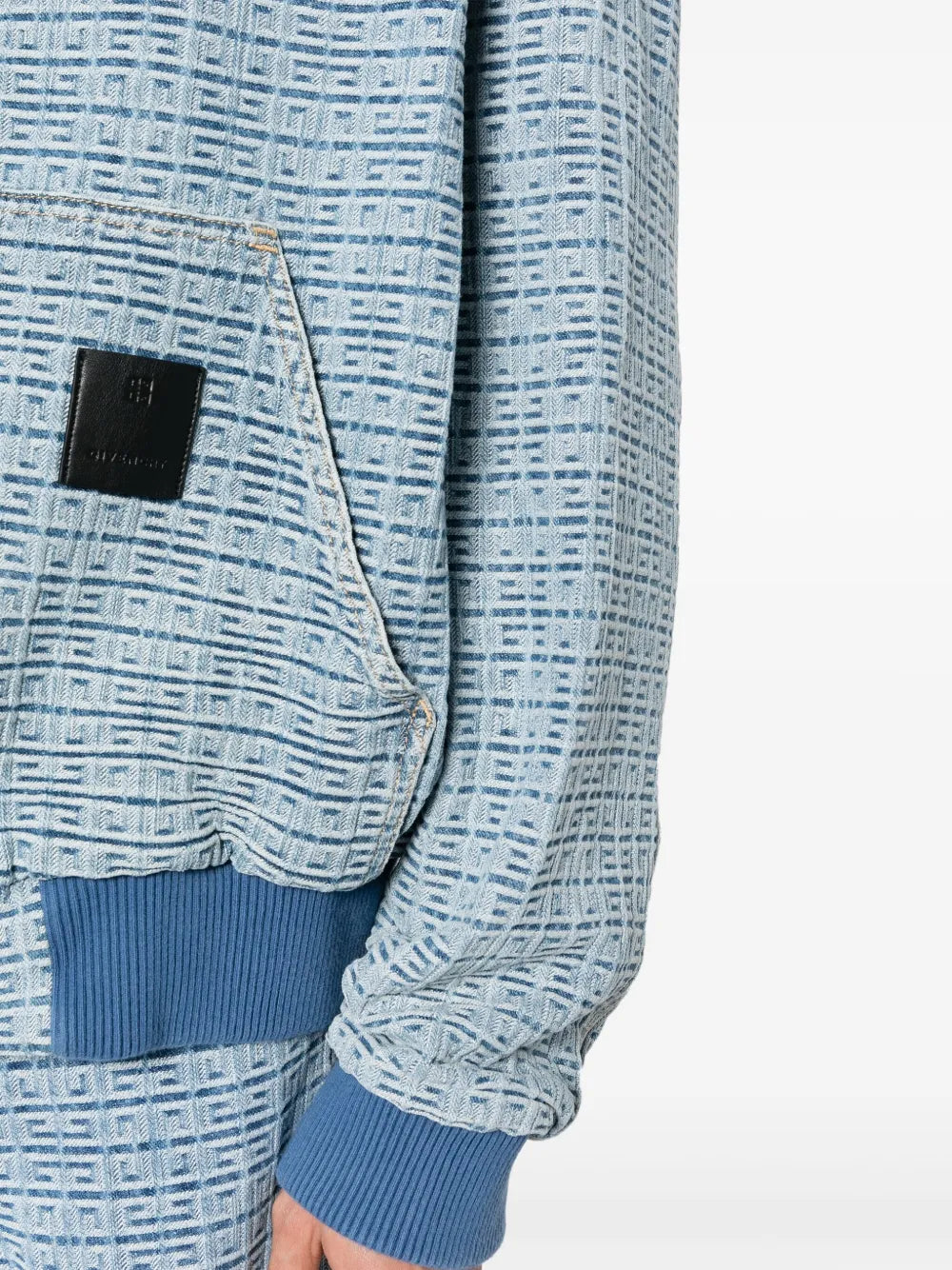 Givenchy 4G Denim Zip-Up Sweatshirt - image 7