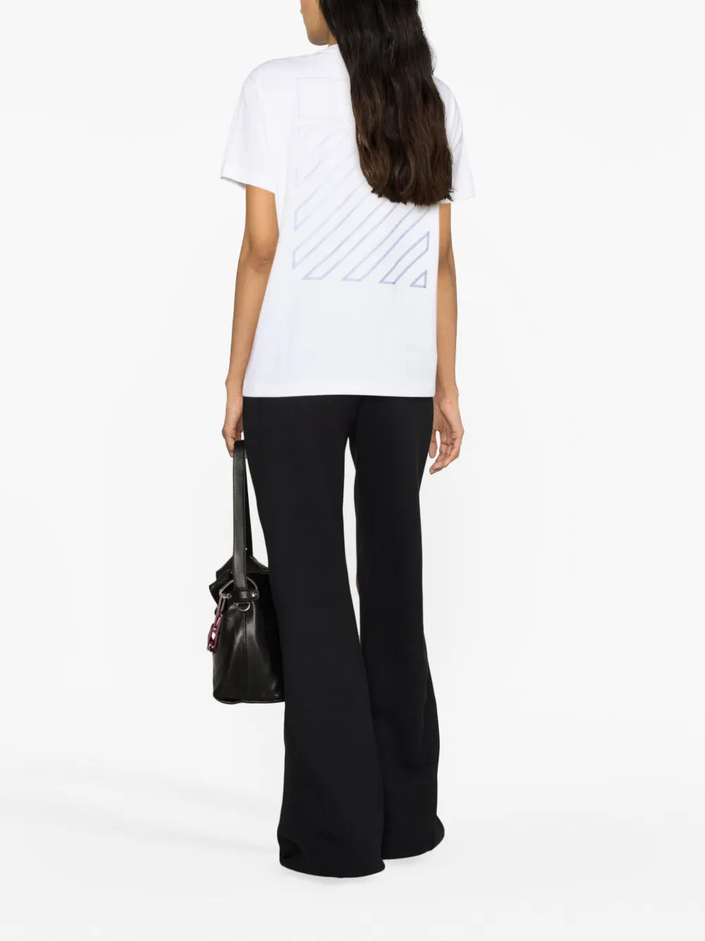 Off-White Wide-Leg Drawstring Lounge Trousers - image 3