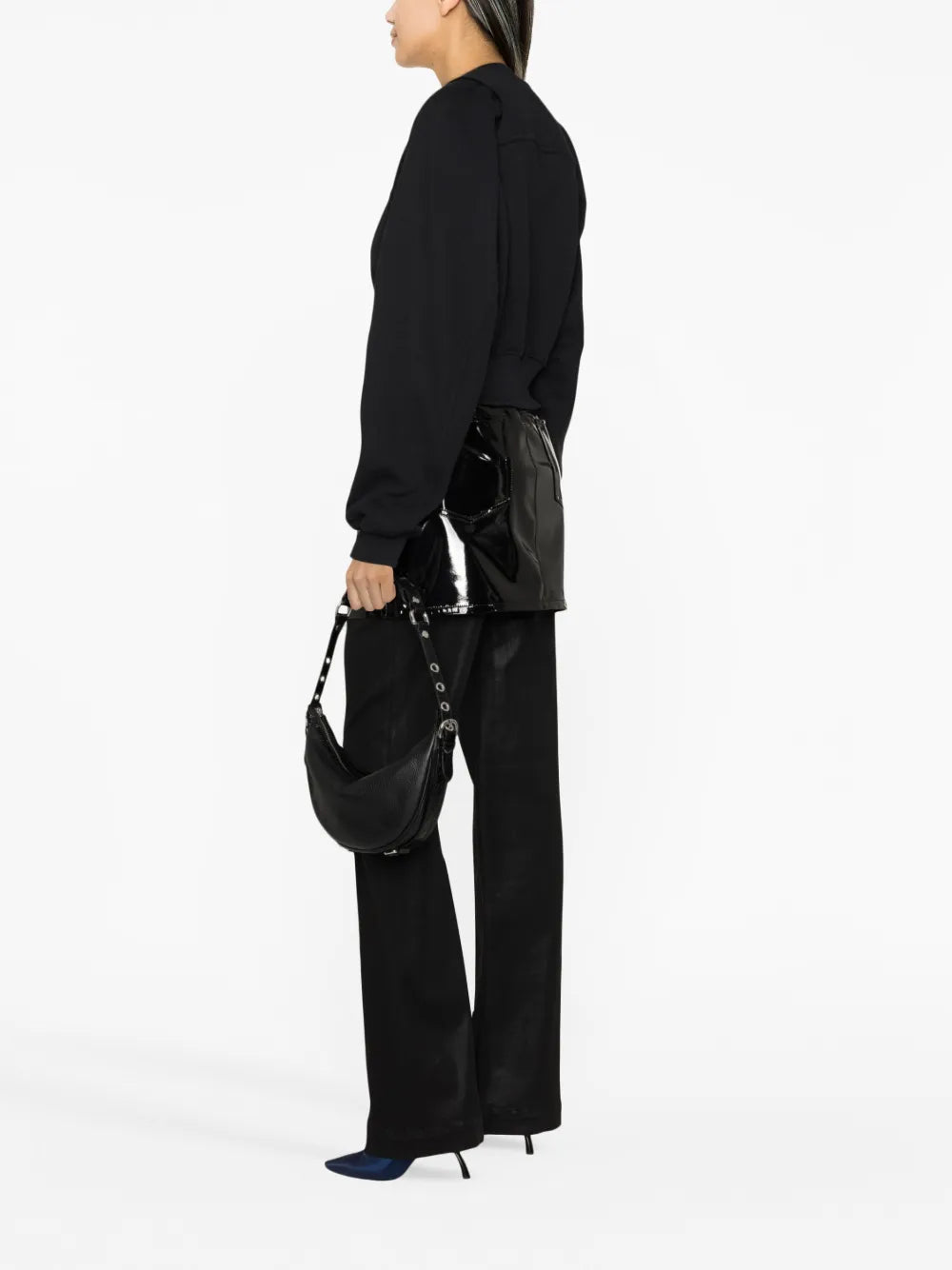 Off-White Cropped Sweatshirt - image 6