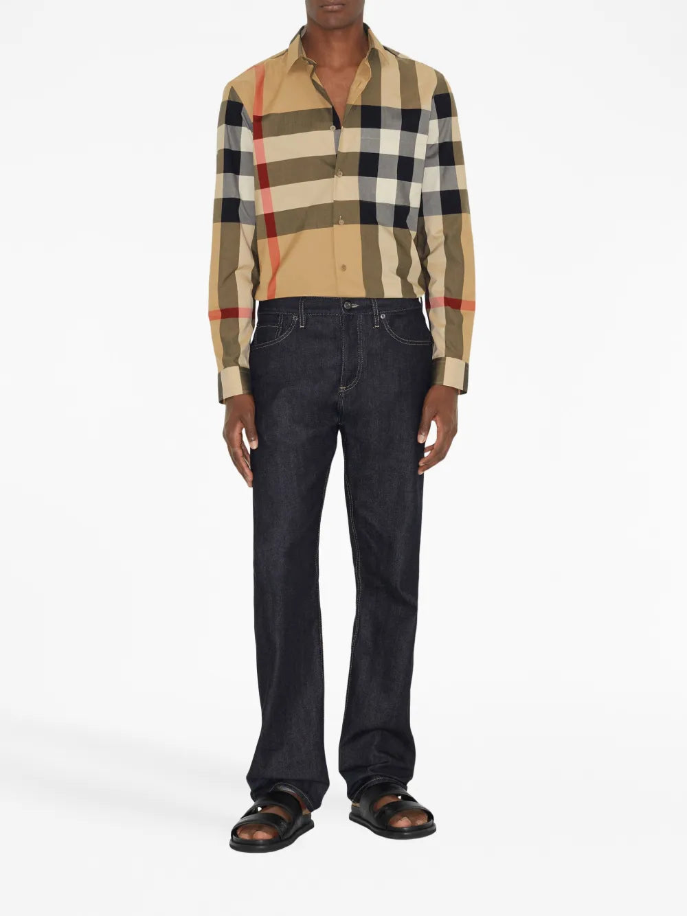 Burberry Check Plaid Shirt - image 2