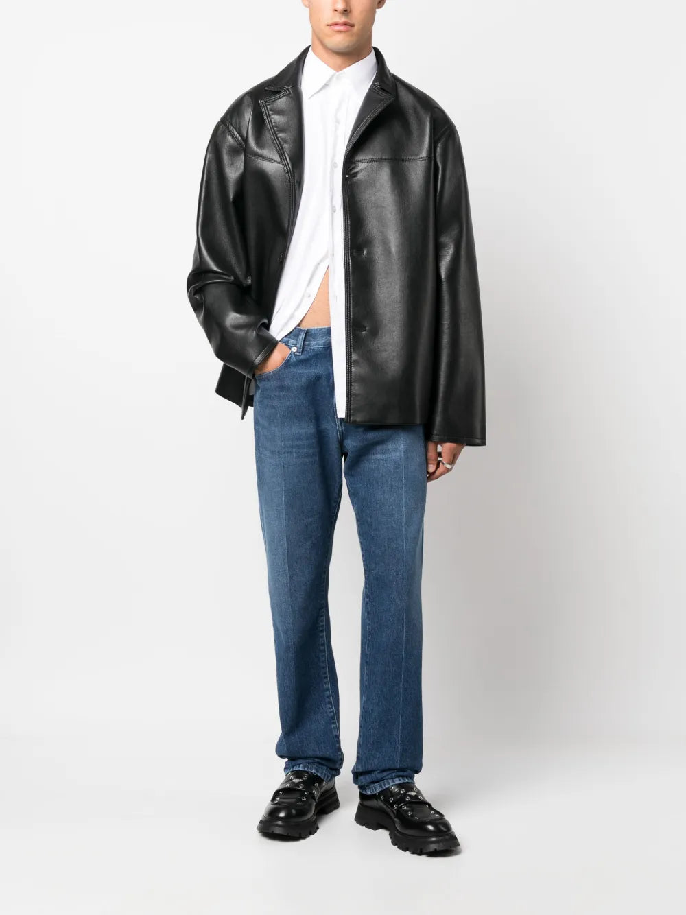 Versace Straight Jeans - image 2