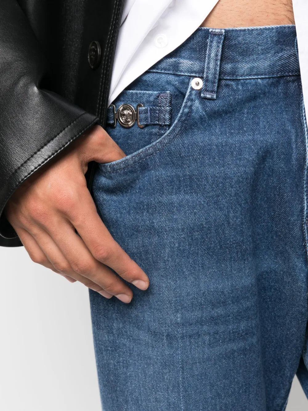 Versace Straight Jeans - image 7