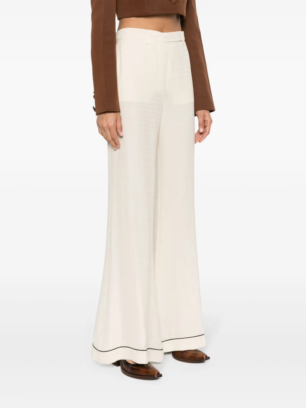 Prada Tailored Flared Trousers - image 3