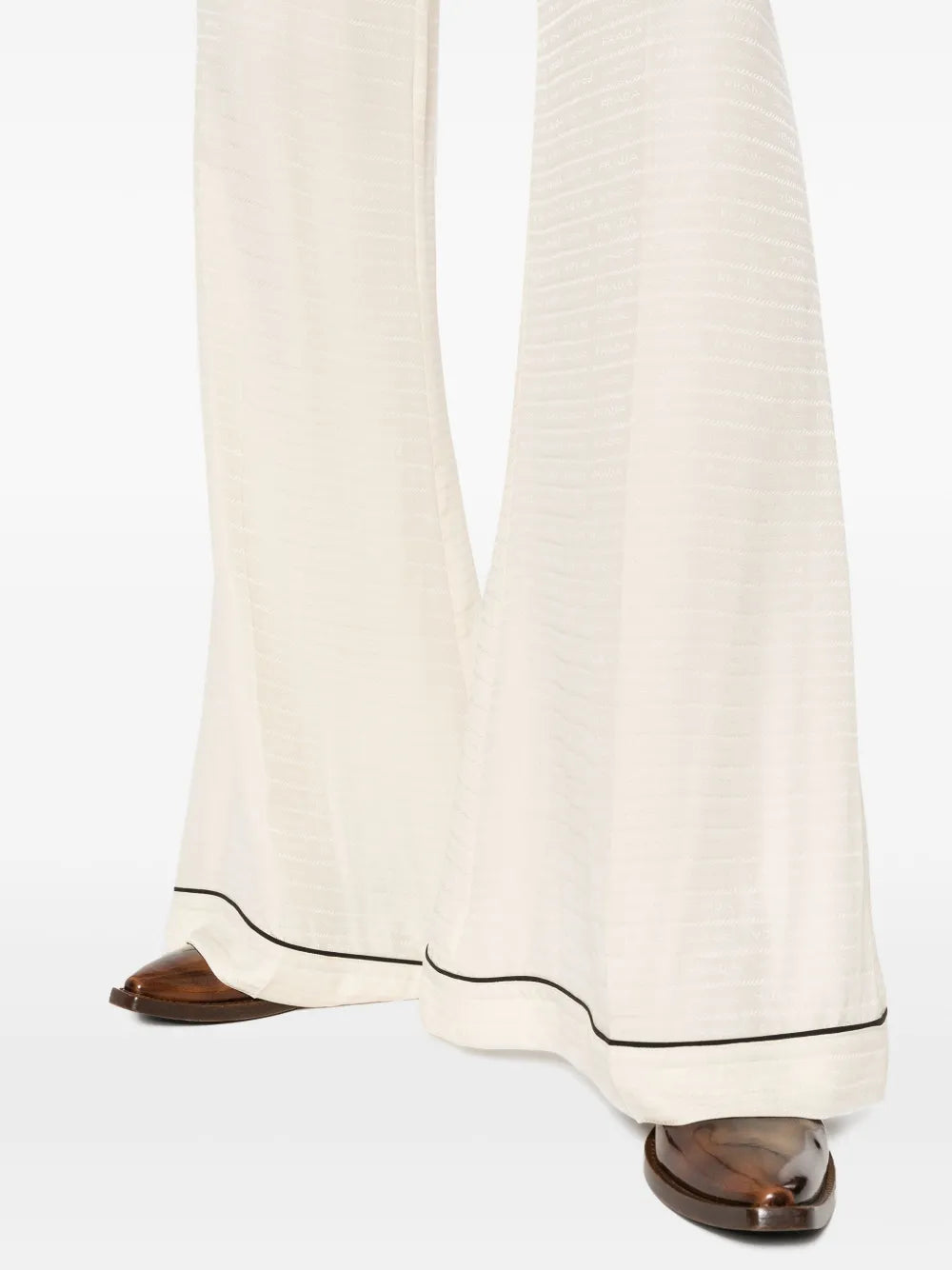 Prada Tailored Flared Trousers - image 7