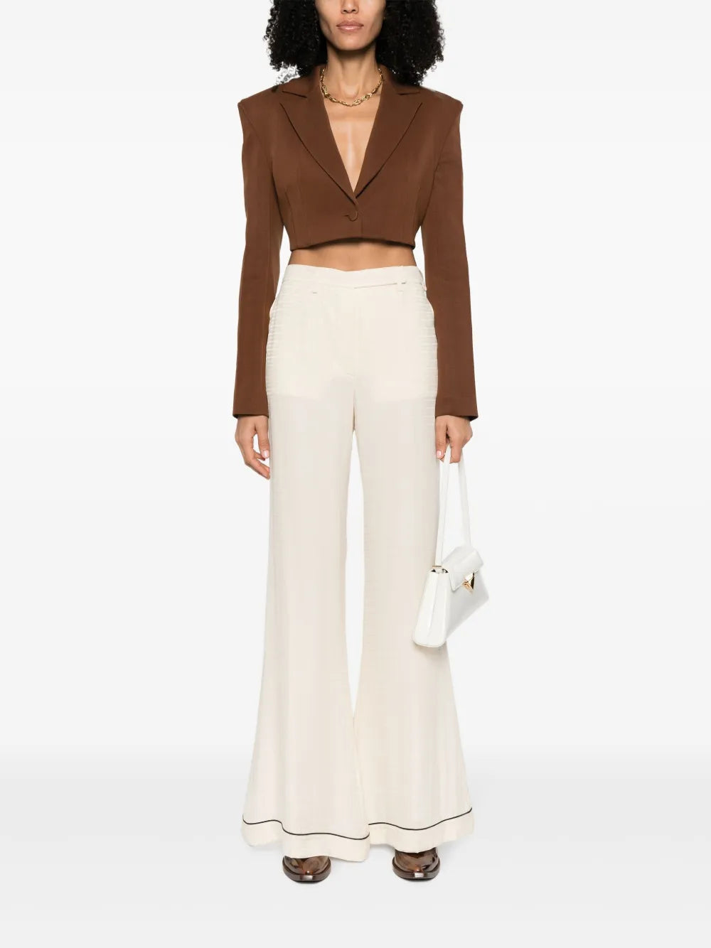 Prada Tailored Flared Trousers - image 2