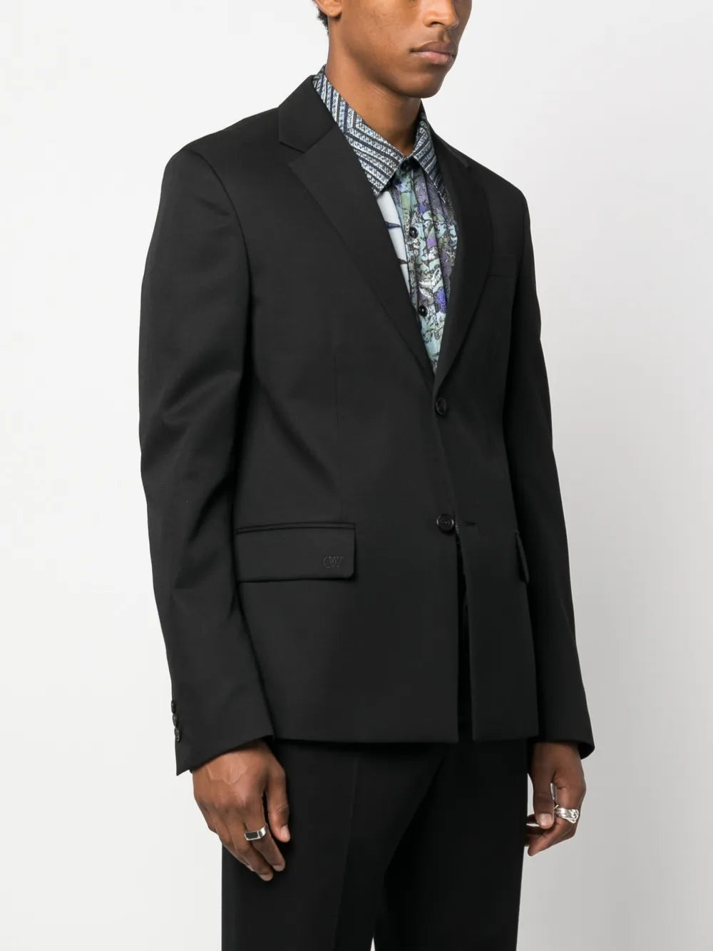 Off-White OW Blazer Jacket - image 3