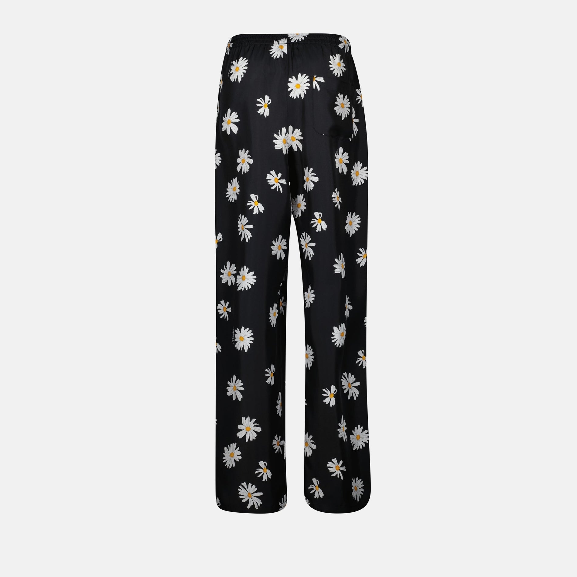 Moschino Daisy Print Wide-Leg Trousers - image 2