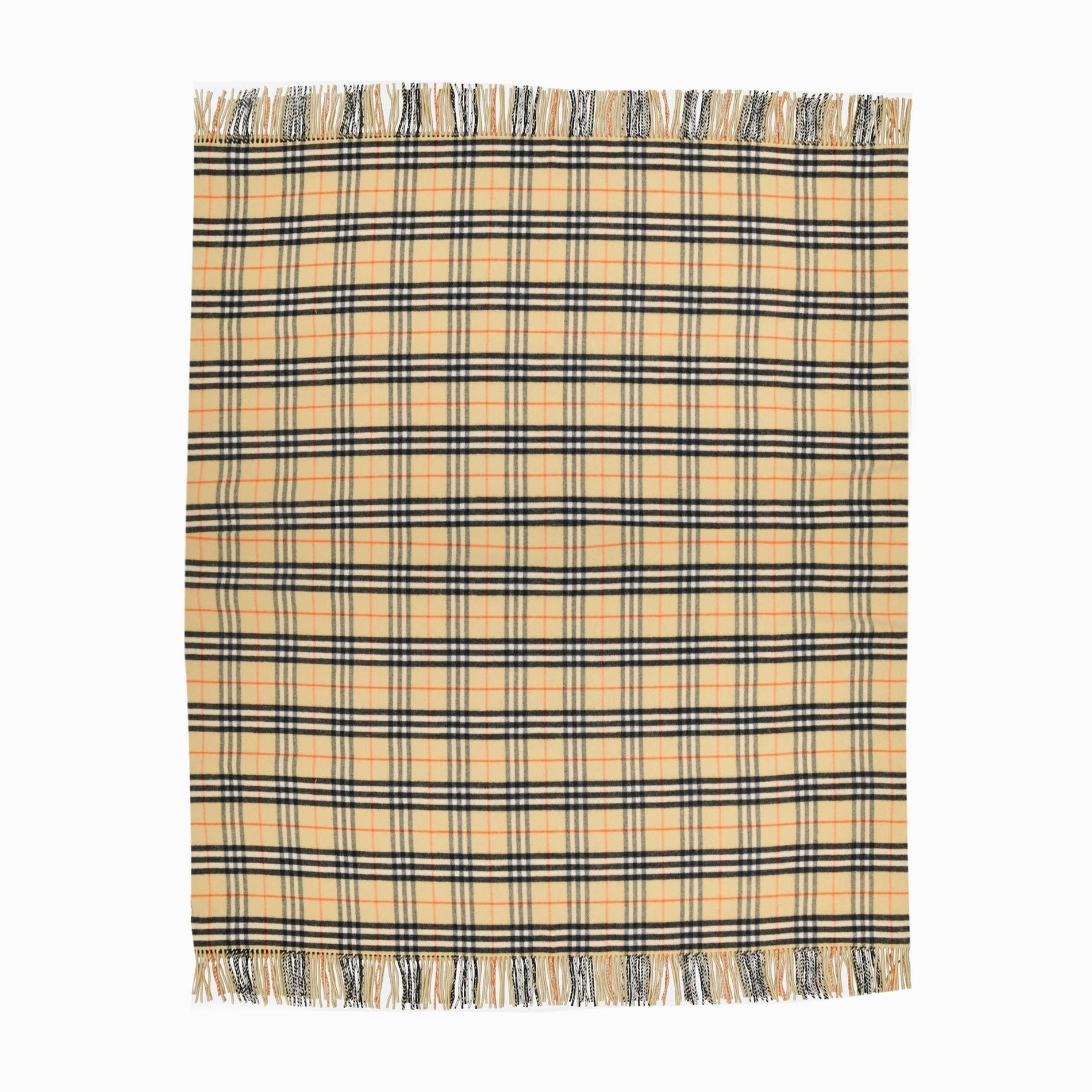 Burberry Classic Check Wool Blanket - image 2