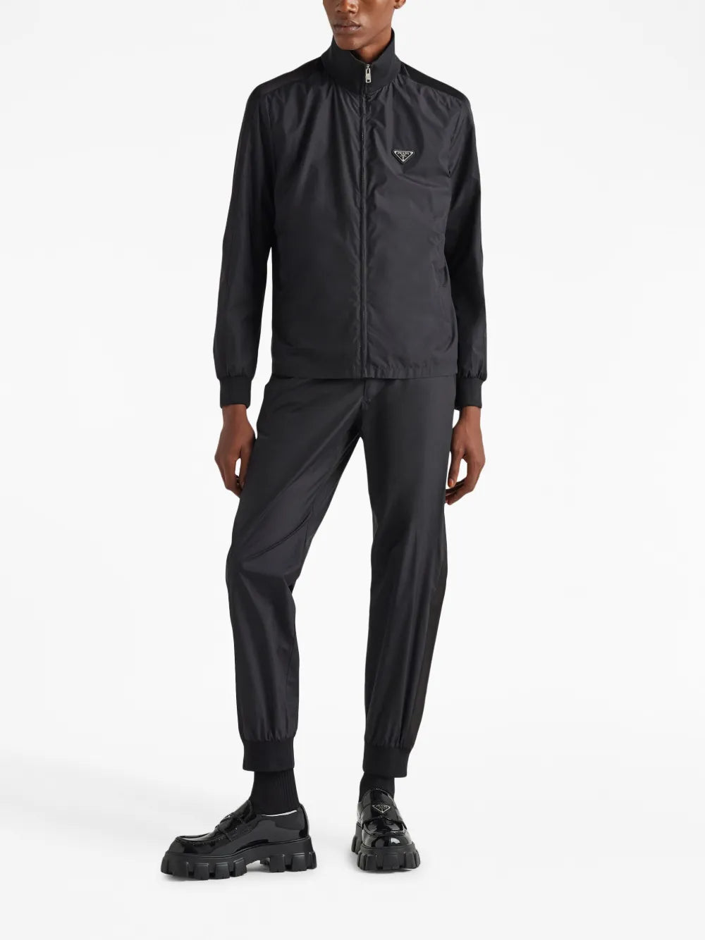 Prada Silk and Nylon Jogging Pants - image 2