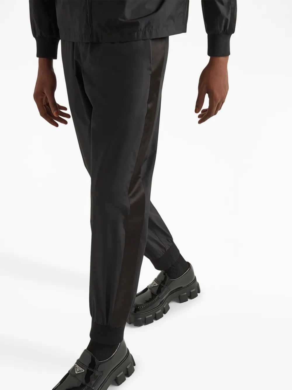 Prada Silk and Nylon Jogging Pants - image 3