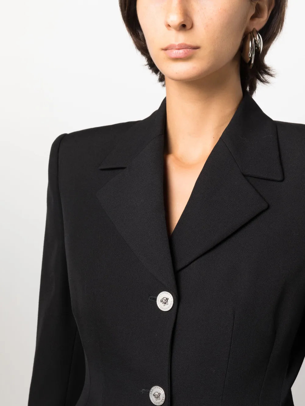 Versace Wool Blazer - image 7