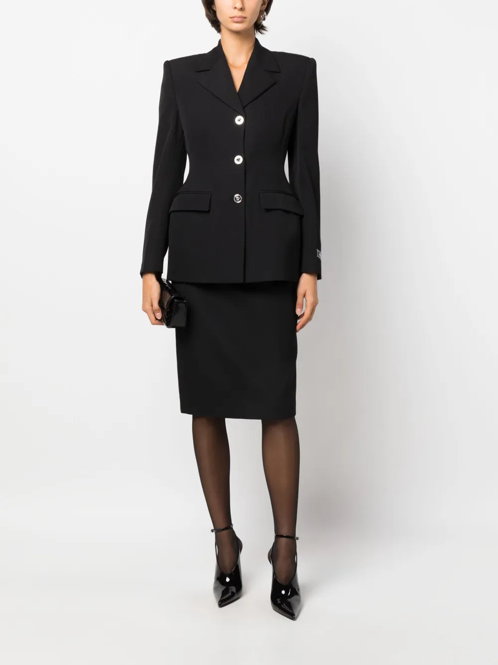 Versace Wool Blazer - image 2