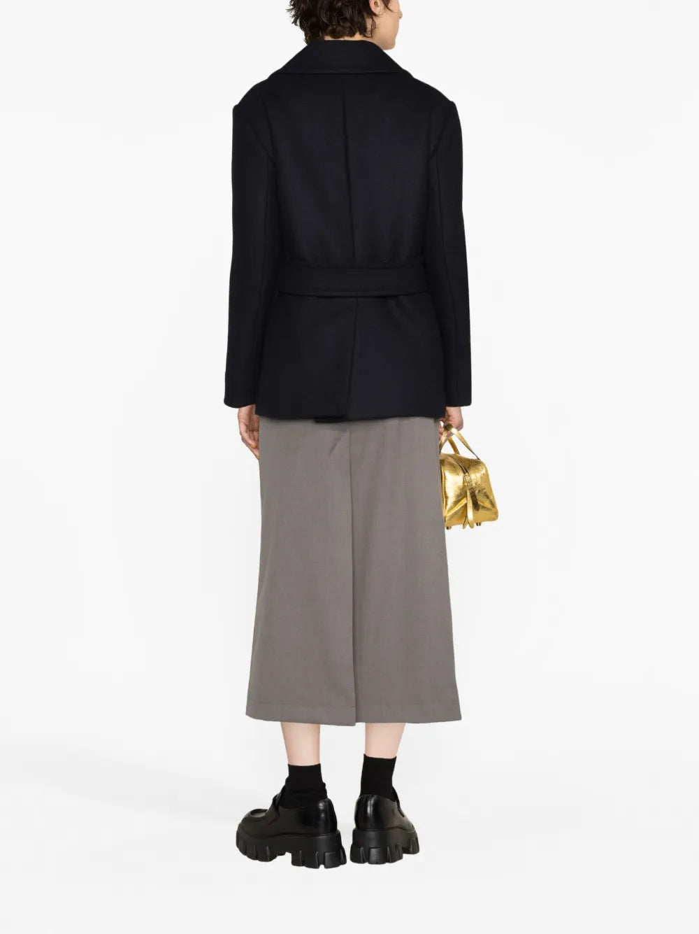 Prada Wool Peacoat - image 3
