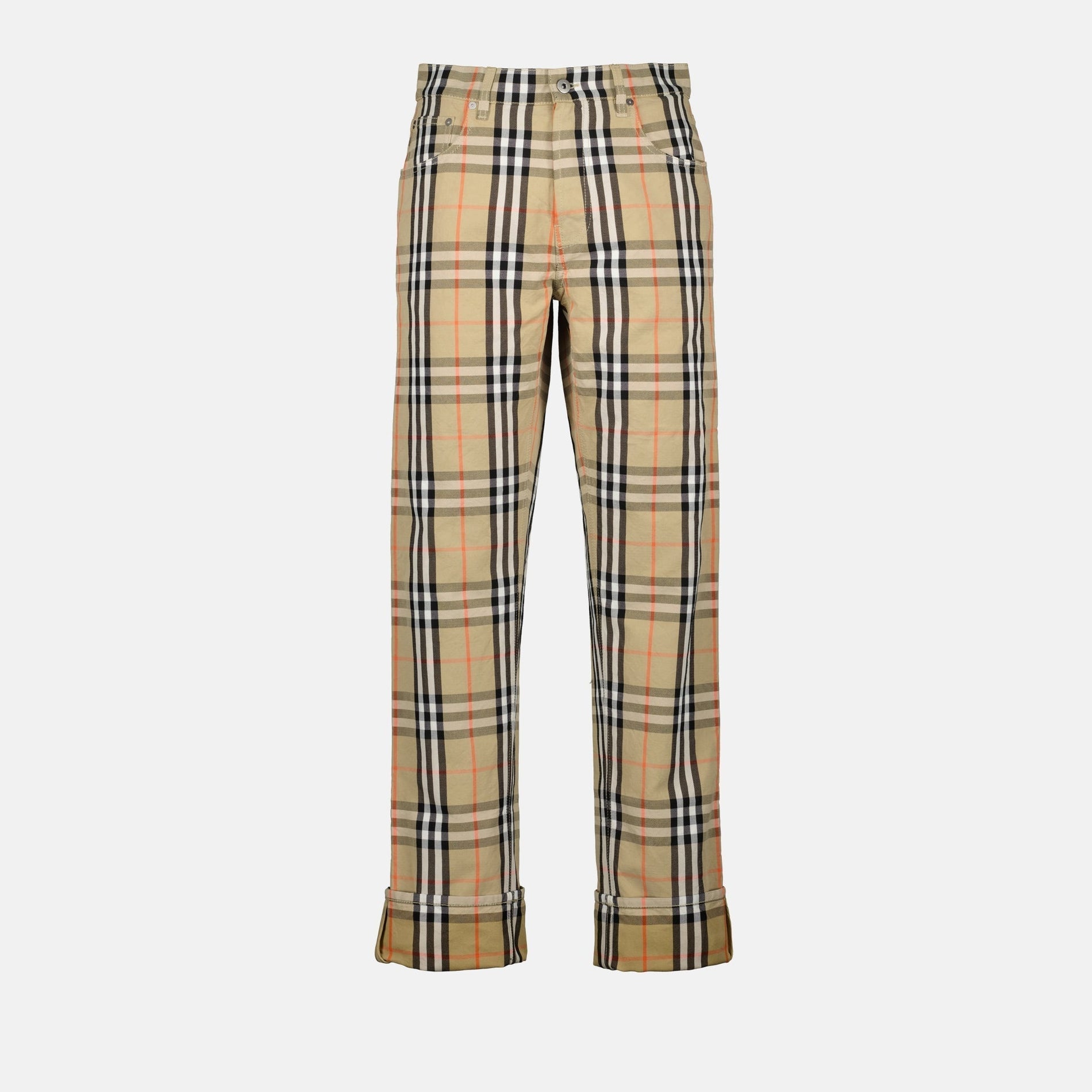 Burberry Checkered Pants